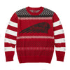 Unisex Headdress Holiday Sweater, Red