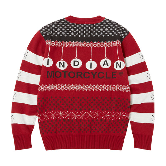 Unisex Headdress Holiday Sweater, Red