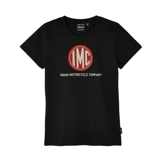 Women's IMC Circle Icon T-Shirt, Black