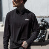 Men's Essential Quarter Zip Top, Black