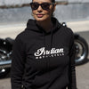 Women's Essential Script Logo Hoodie, Black