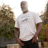 Men's Headdress Motorcycle T-shirt, Oatmeal
