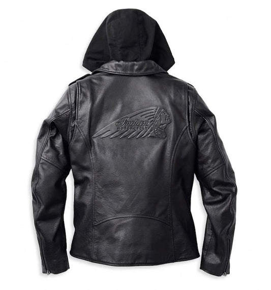 Indian Motorcycle Women's Potomac 3-in-1 Leather Jacket