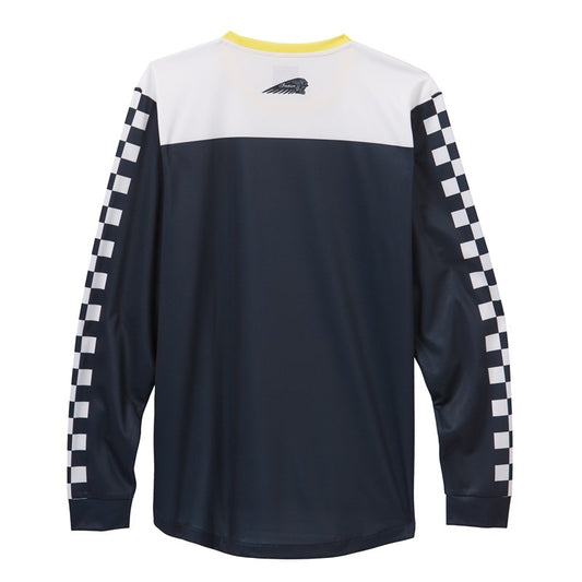 Men’s Racing Checkered Mx T-Shirt, Navy