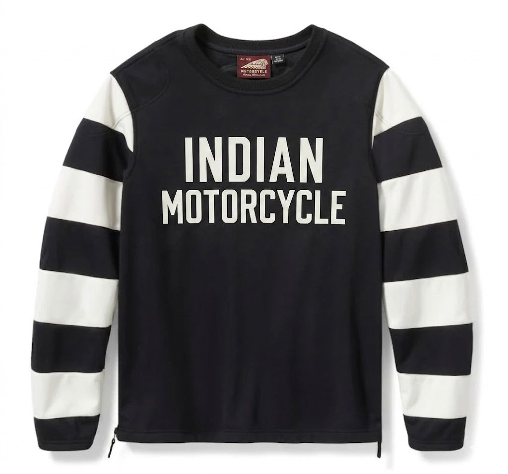 Men's Indian Motorcycle Breakout Deflector Crew Riding Fleece