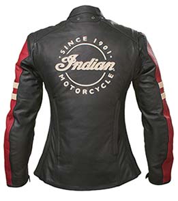 Indian Motorcycle Women's Racer Leather Jacket