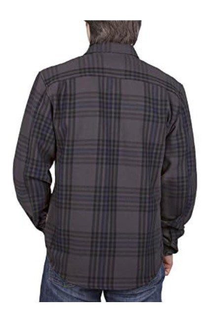 Indian Motorcycle Men's Plaid Shirt - Gray