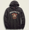 Men's Felt Patch Pullover Hoodie