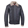 Indian Motorcycle Men's Leather Shearling Riding Jacket