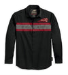Men's Indian Performance Shirt Colorblocked, Black