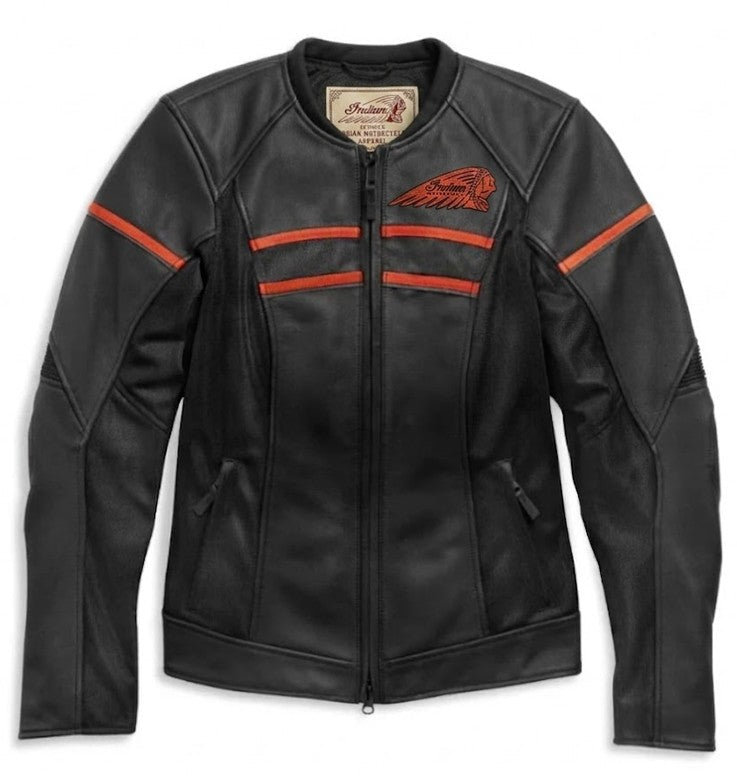 Indian Motorcycle Women's Brawler Leather Jacket - Indian Motorcycle Jacket