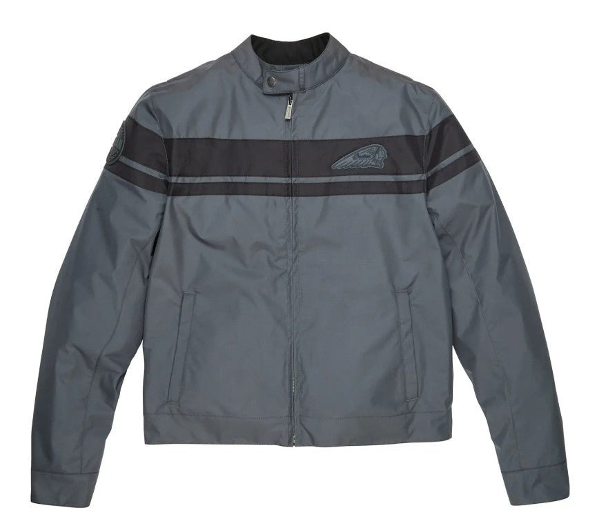 Men's Dominion Jacket, Gray - Indian Motorcycle Jacket