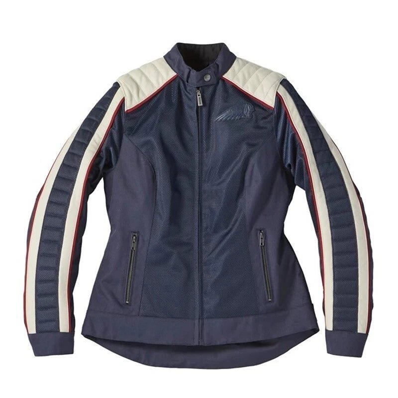 Women's Indian Motorcycle Blue Arizona Racing Mesh Jacket - Indian Motorcycle Jacket