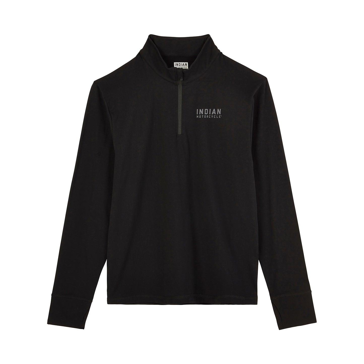Men's Quarter Zip Performance Top, Black
