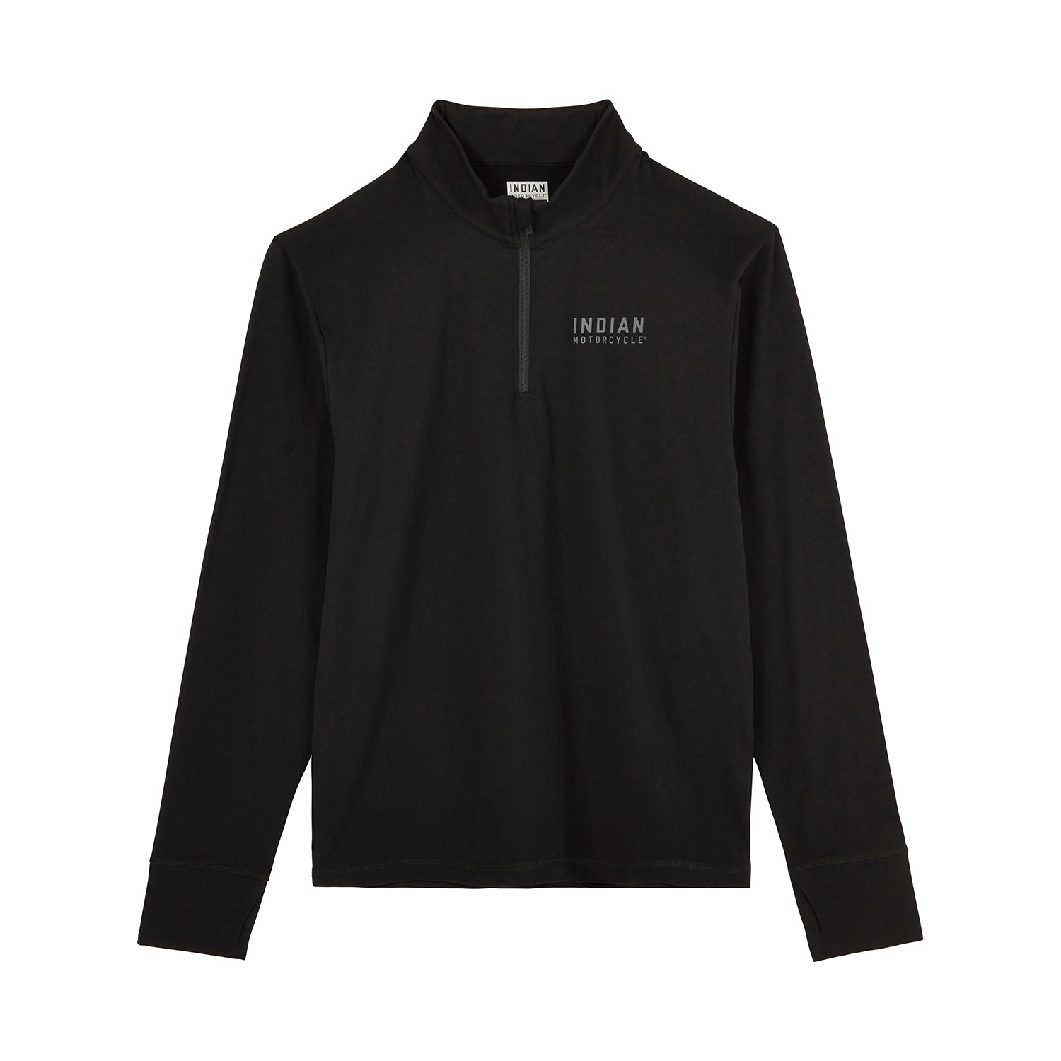 Men's Quarter Zip Performance Top, Black