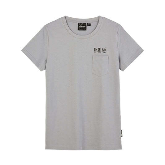 Women's True Craftsmanship USA T-Shirt, Gray