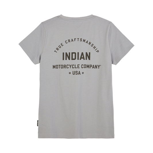 Women's True Craftsmanship USA T-Shirt, Gray