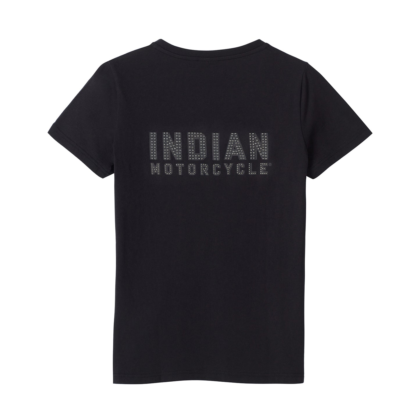 Women's Block Logo Stud T-Shirt, Black