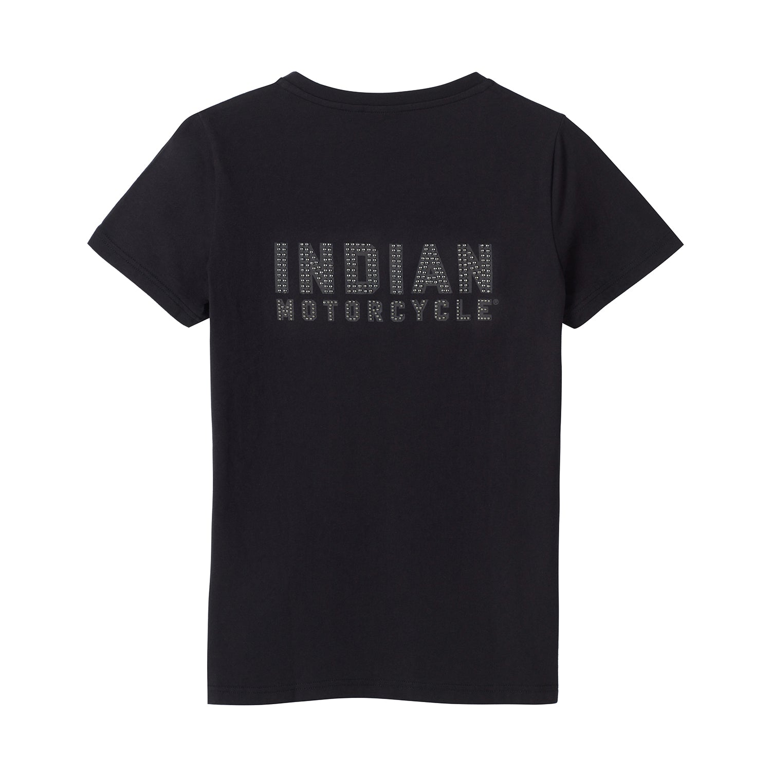 Women's Block Logo Stud T-Shirt, Black