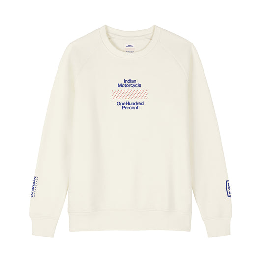 Women’s IMC X 100% Sweatshirt, White