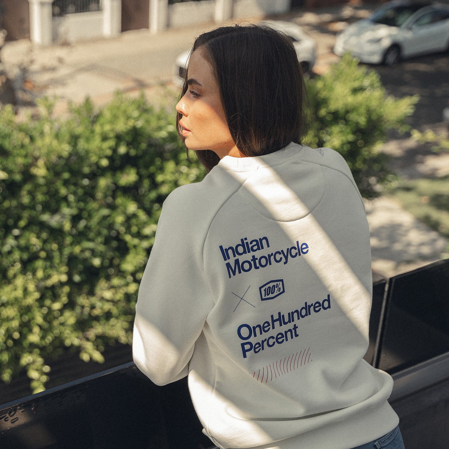 Women’s IMC X 100% Sweatshirt, White