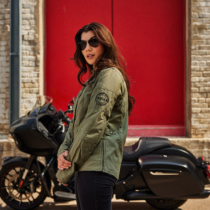 Women's Harrison Wax Jacket, Green