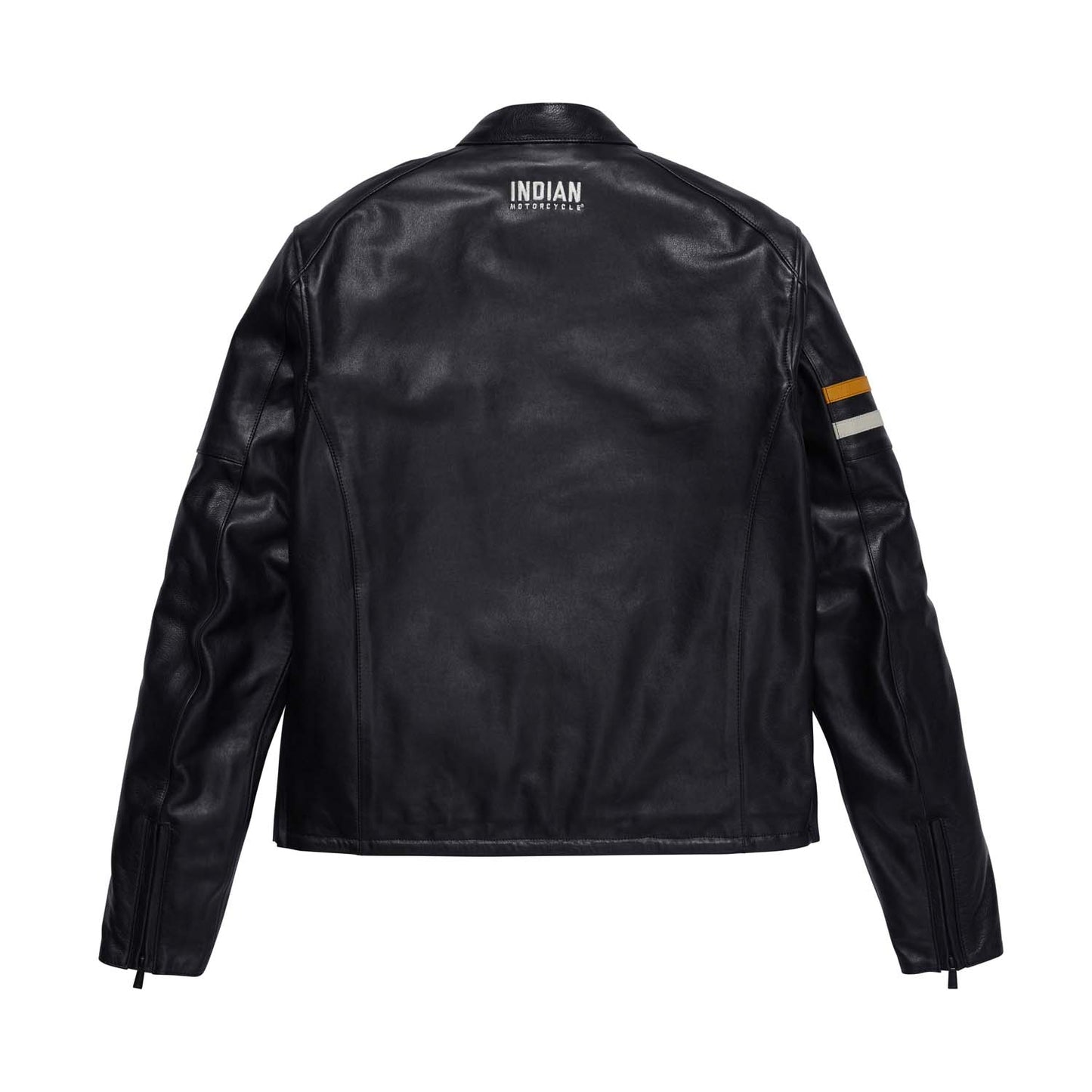 Men's Cafe Leather Jacket, Black