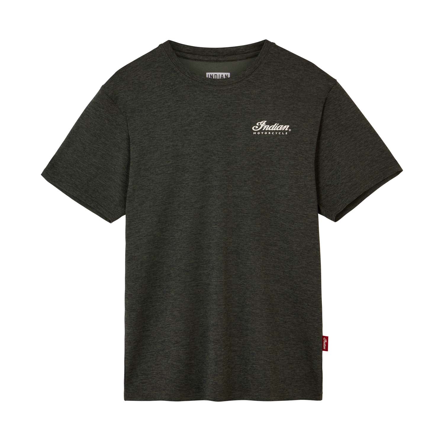 Men's Established Script Athlete T-Shirt, Khaki