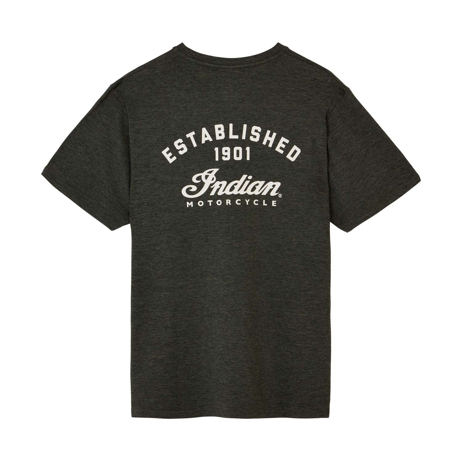 Men's Established Script Athlete T-Shirt, Khaki
