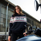 Women’s Colorblock Sweatshirt, Navy