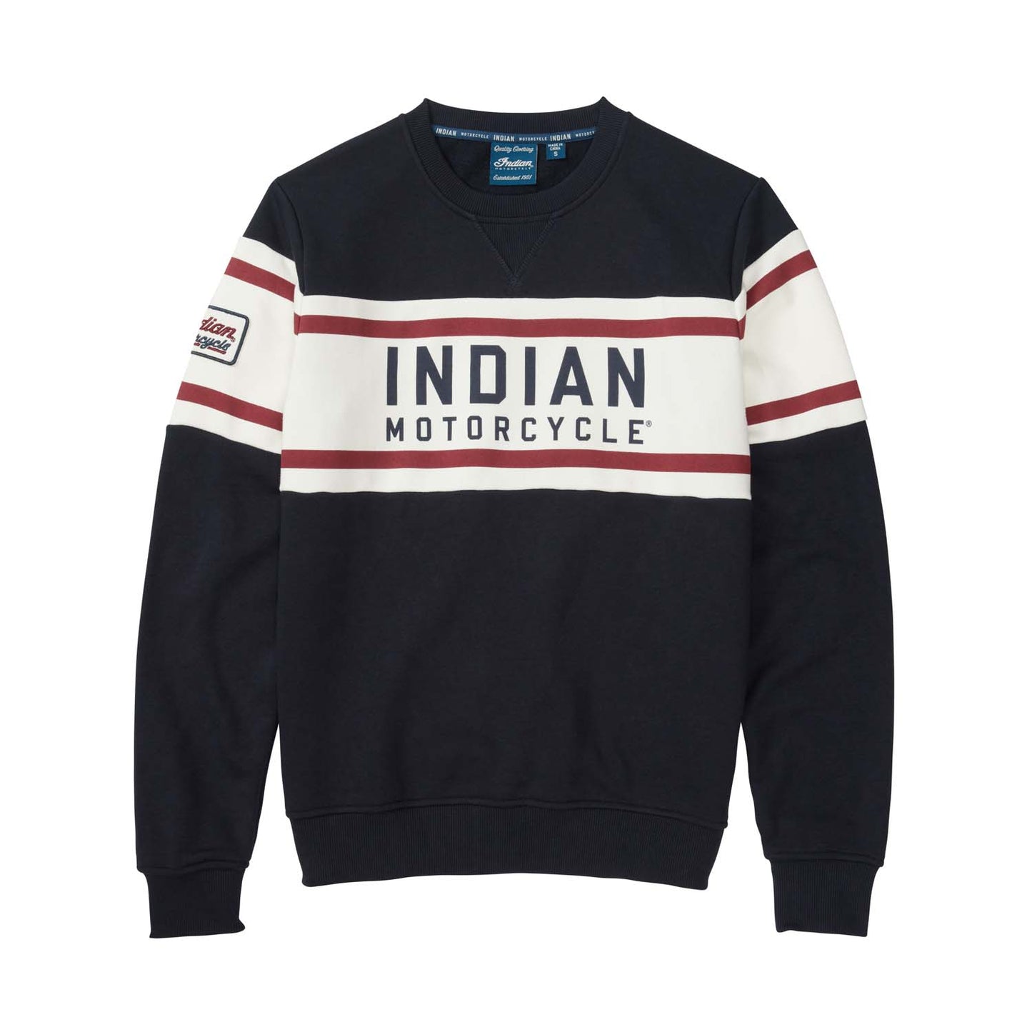 Women’s Colorblock Sweatshirt, Navy