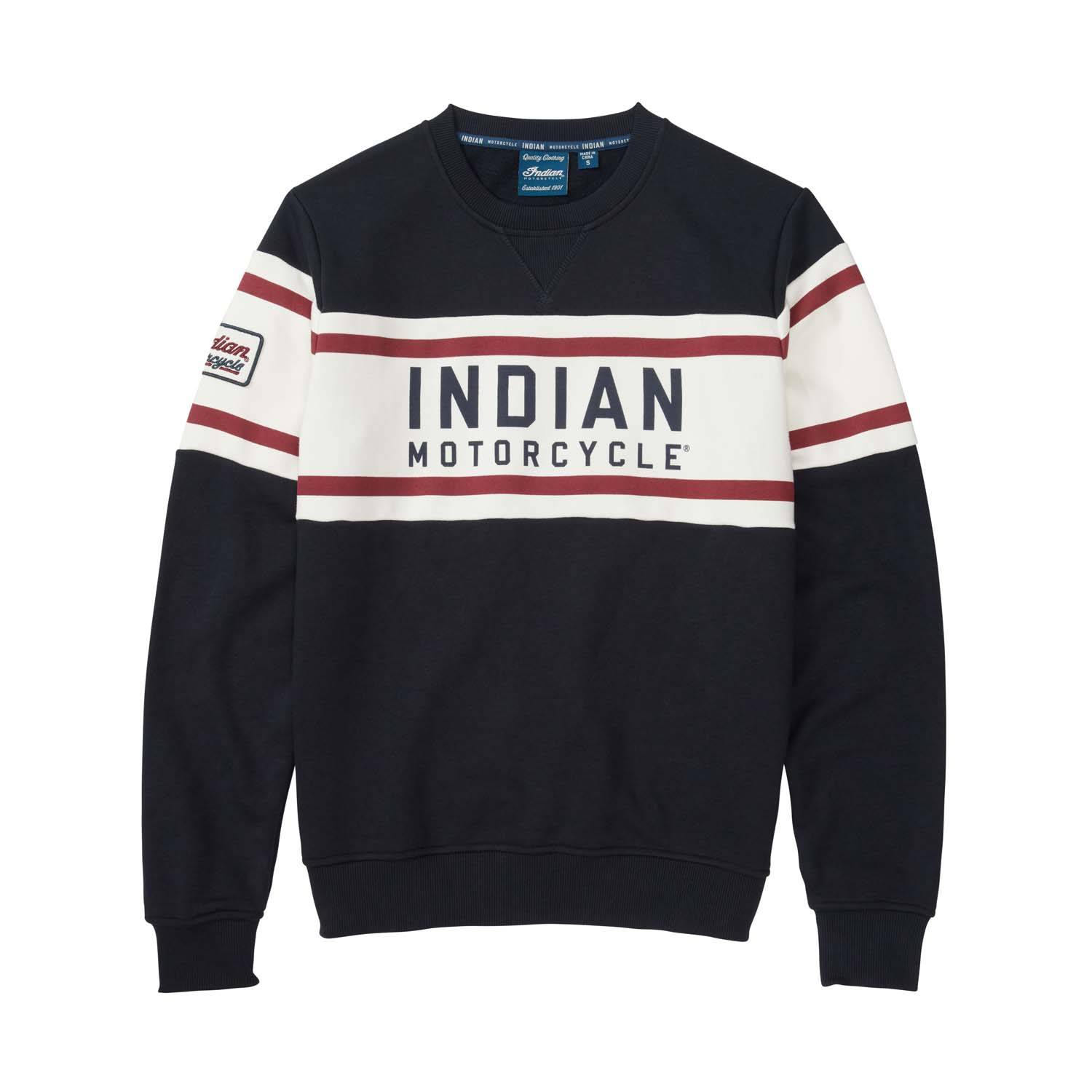 Women’s Colorblock Sweatshirt, Navy