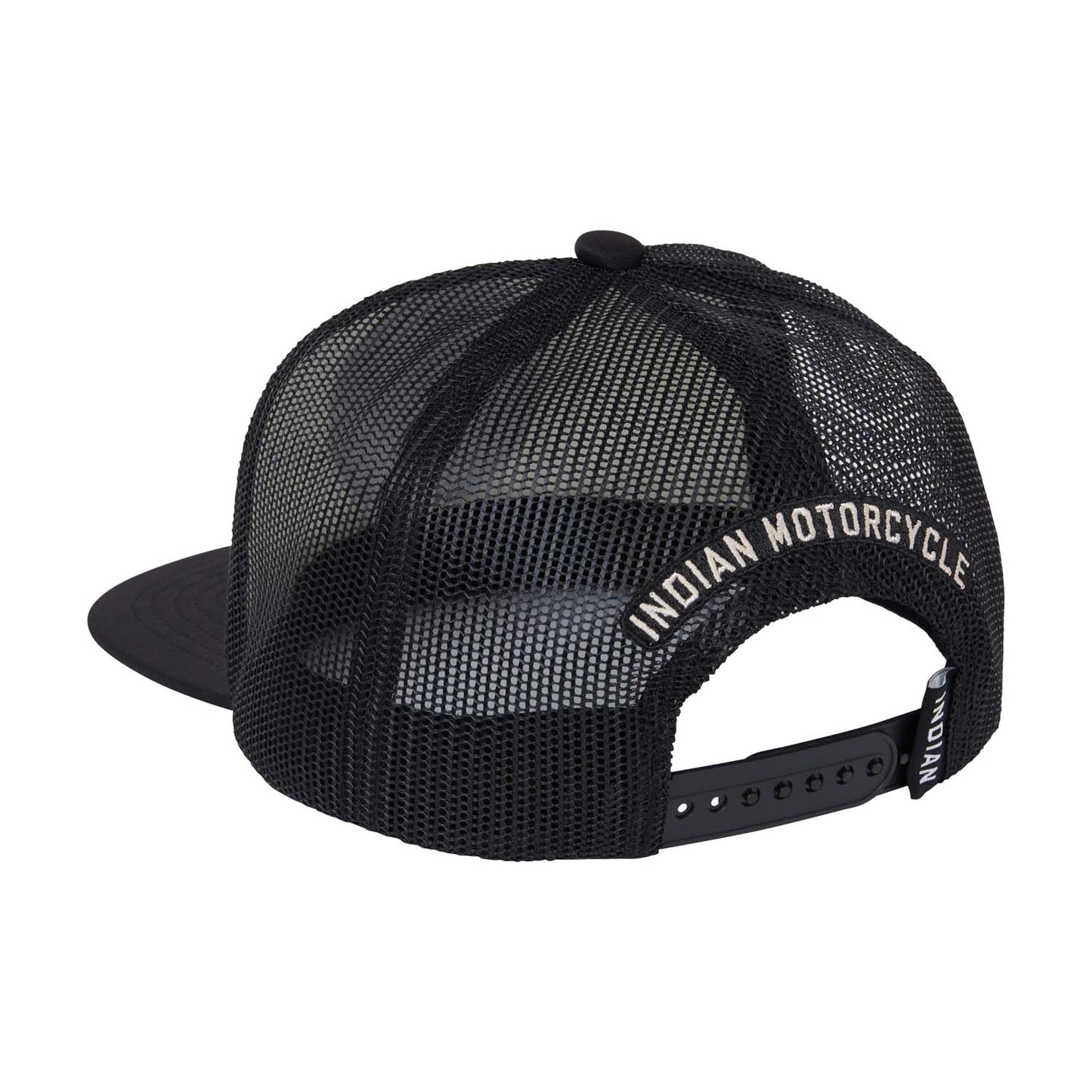 Black And White I Script Flat Peak Cap, Multi