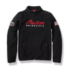 Women's Zip Thru Fleece, Black