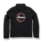 Women's Zip Thru Fleece, Black