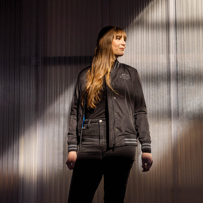 Women's Casual Bomber, Black