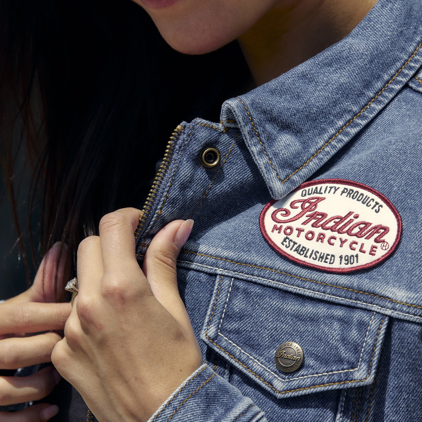 Women's Denim Jacket, Blue