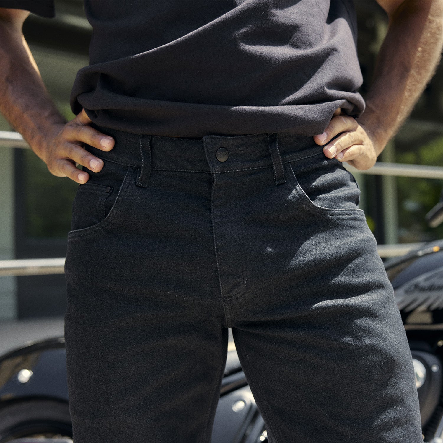 Men's Riding Jean, Black