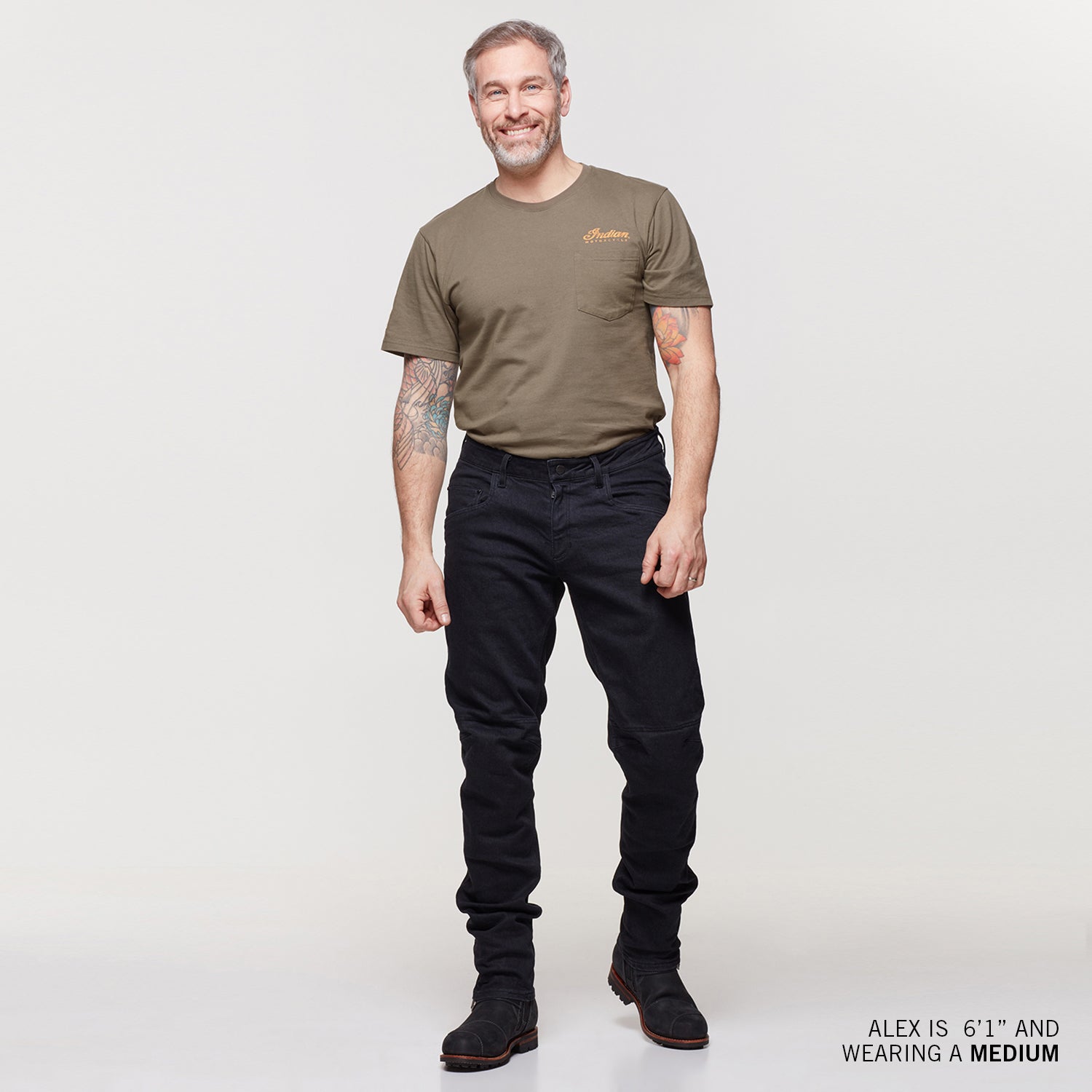 Men's Riding Jean, Black