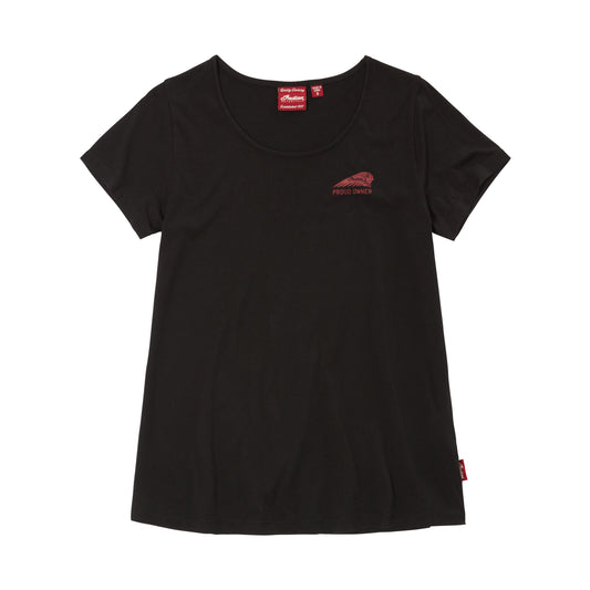 Women's Roadmaster Logo T-Shirt, Black