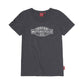 Women's Factory Sign T-Shirt, Gray