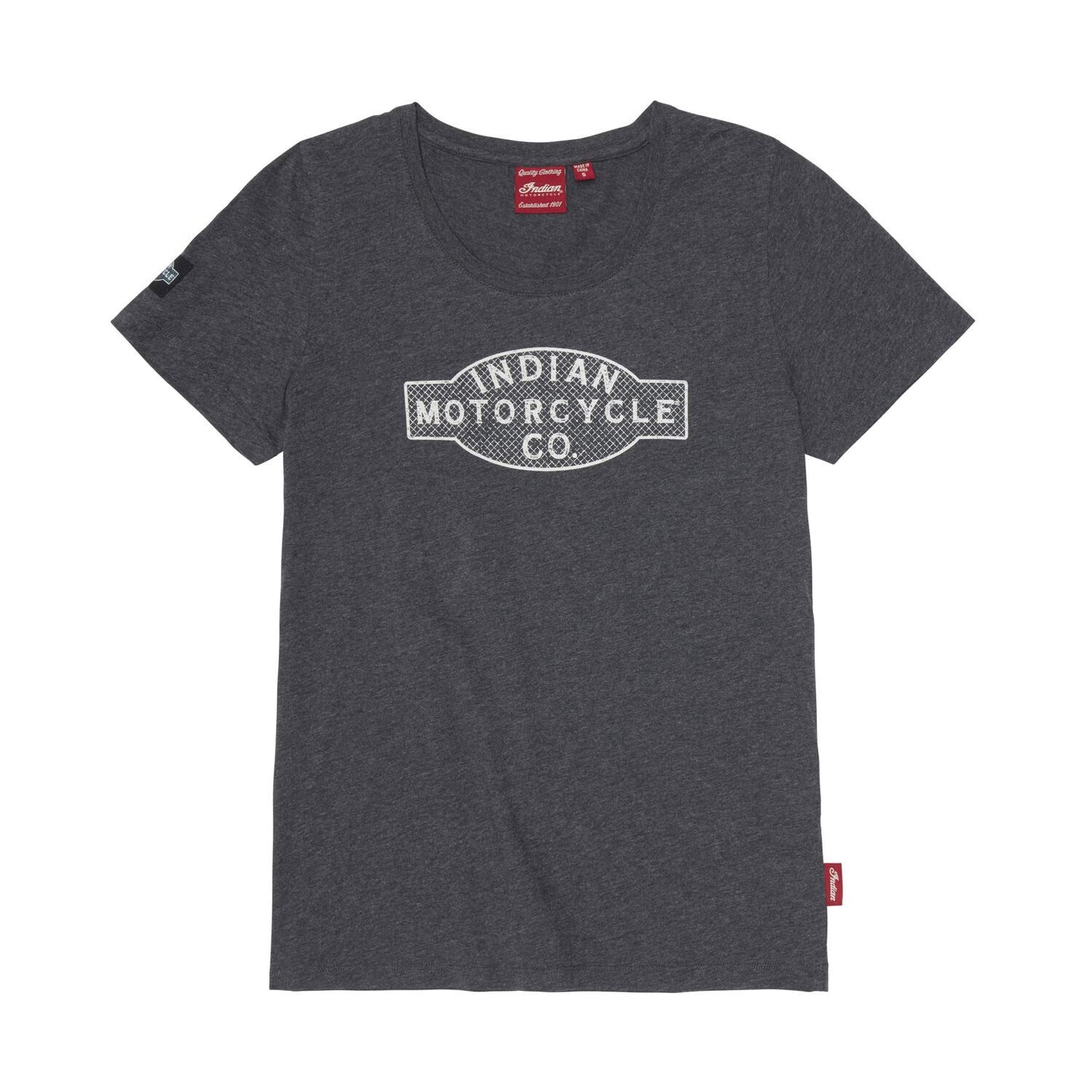 Women's Factory Sign T-Shirt, Gray