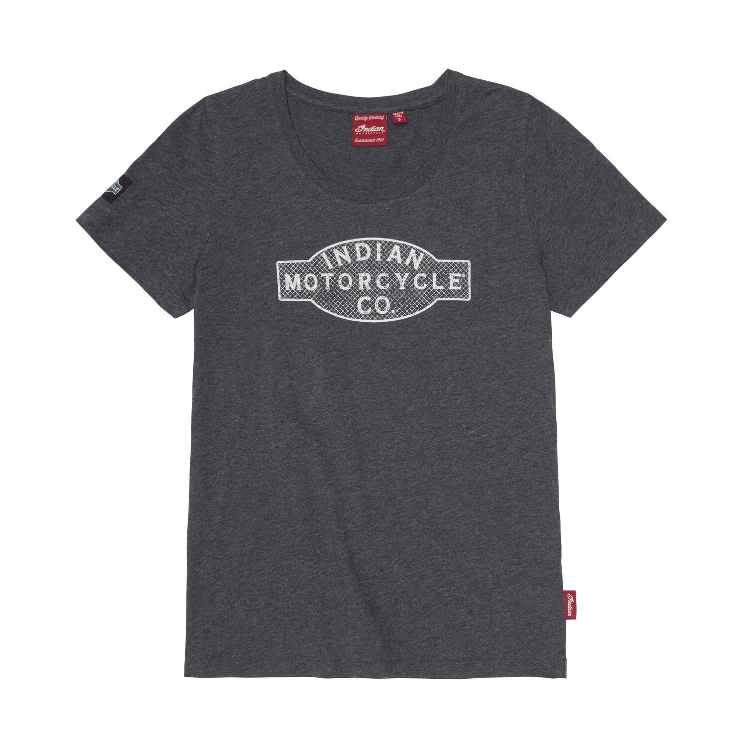 Women's Factory Sign T-Shirt, Gray