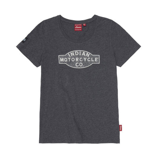 Women's Factory Sign T-Shirt, Gray
