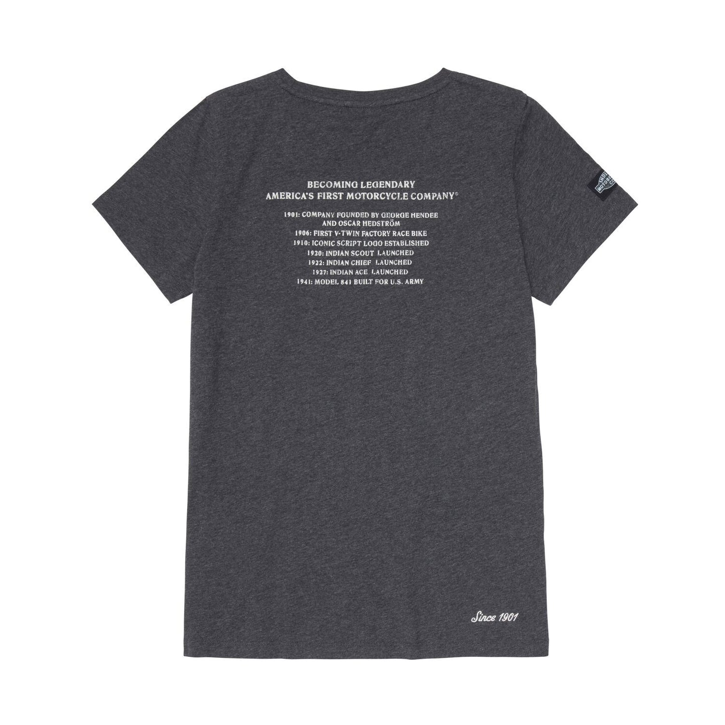 Women's Factory Sign T-Shirt, Gray