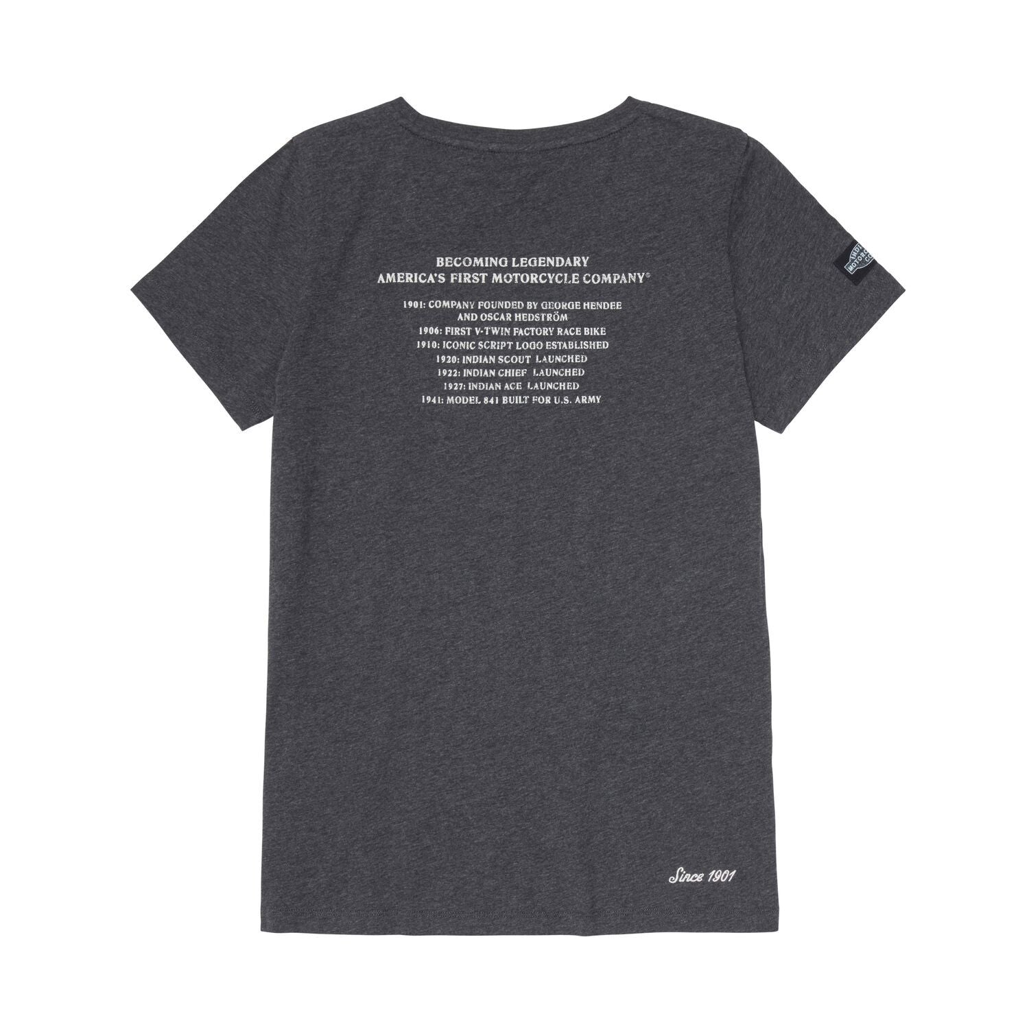Women's Factory Sign T-Shirt, Gray