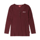 Women's Spirit Lake Long Sleeve T-Shirt, Port