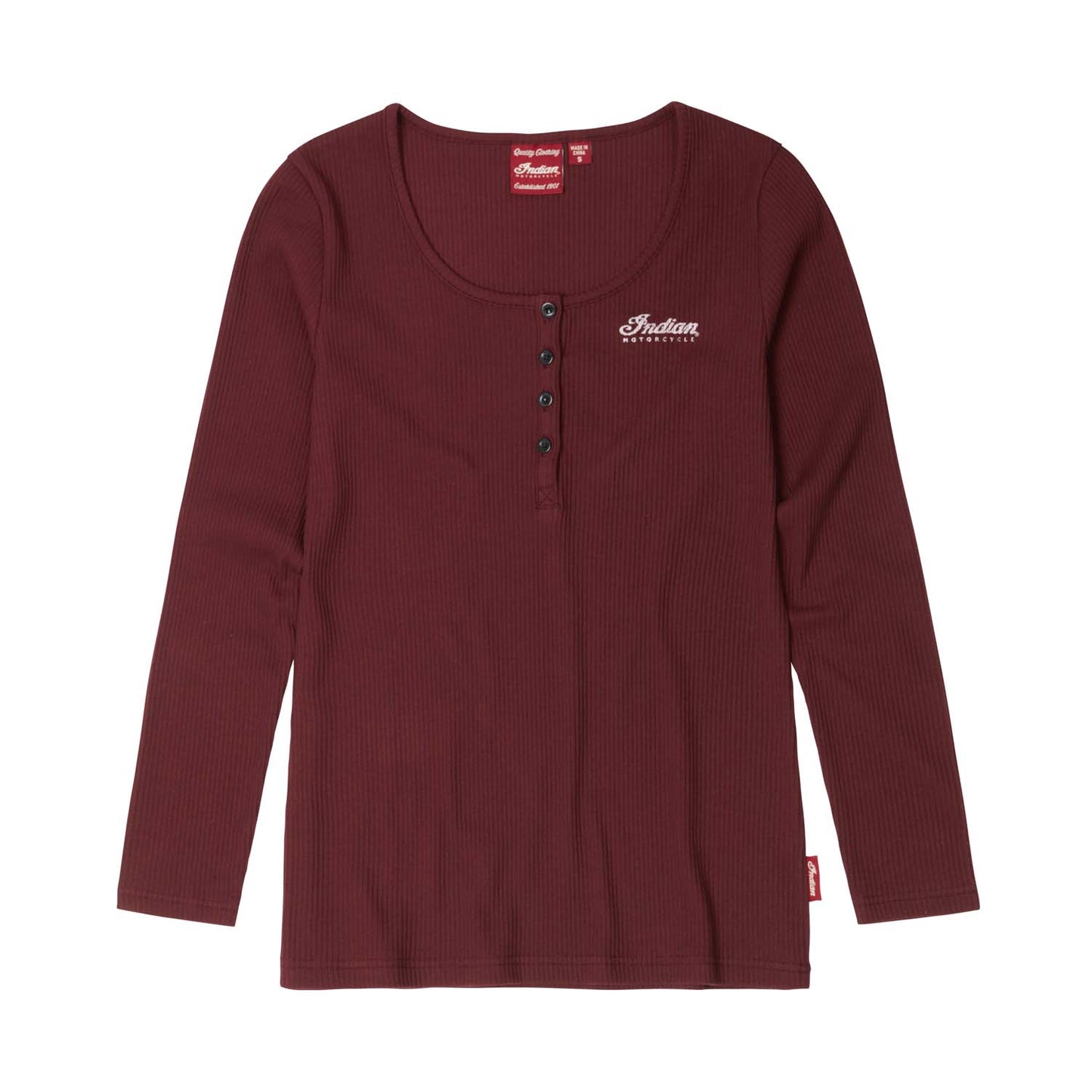 Women's Spirit Lake Long Sleeve T-Shirt, Port
