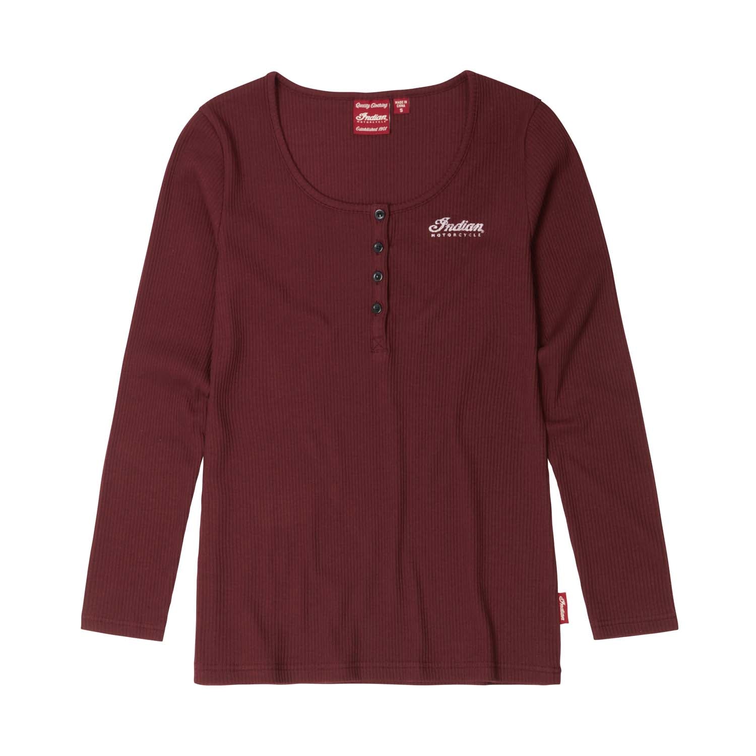 Women's Spirit Lake Long Sleeve T-Shirt, Port