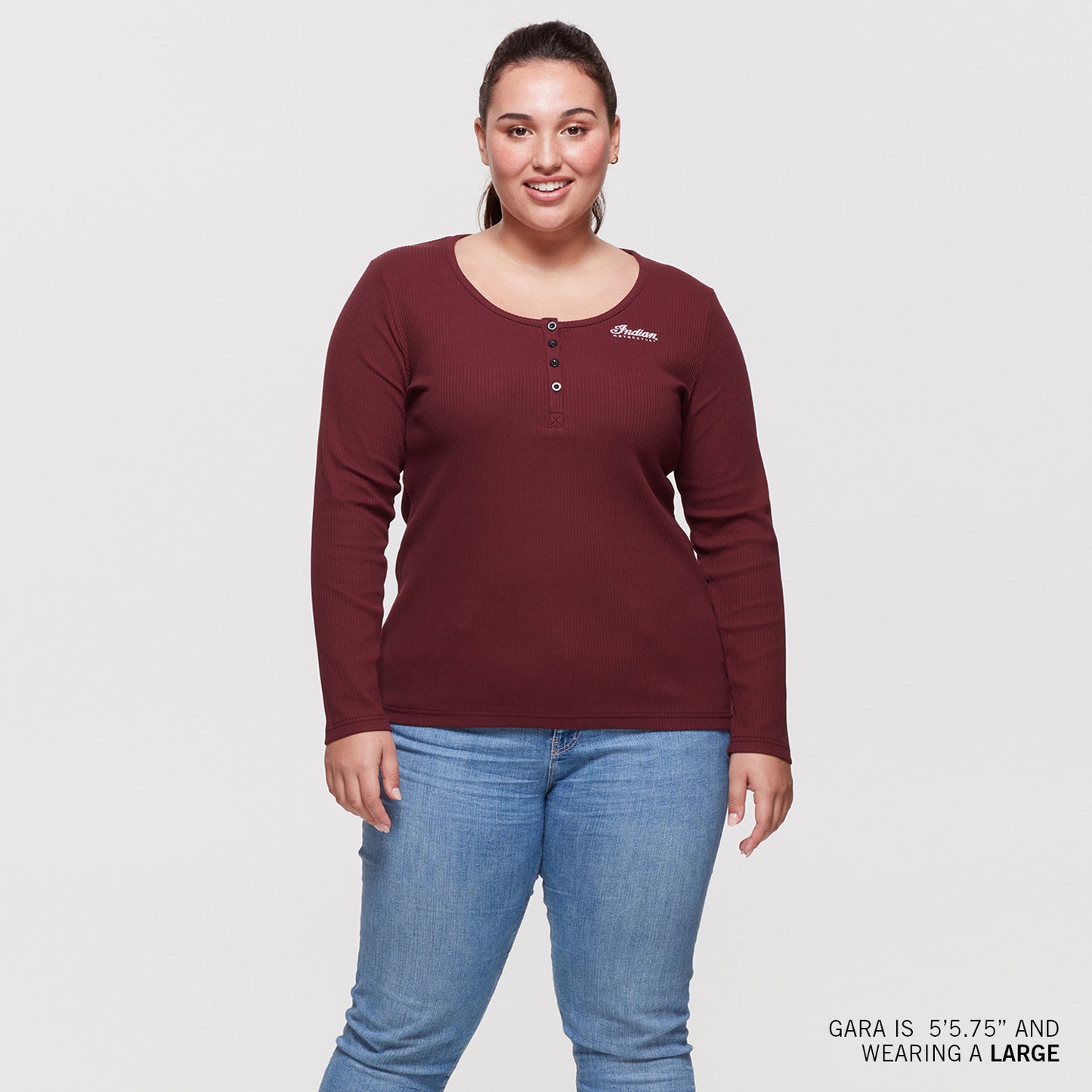 Women's Spirit Lake Long Sleeve T-Shirt, Port
